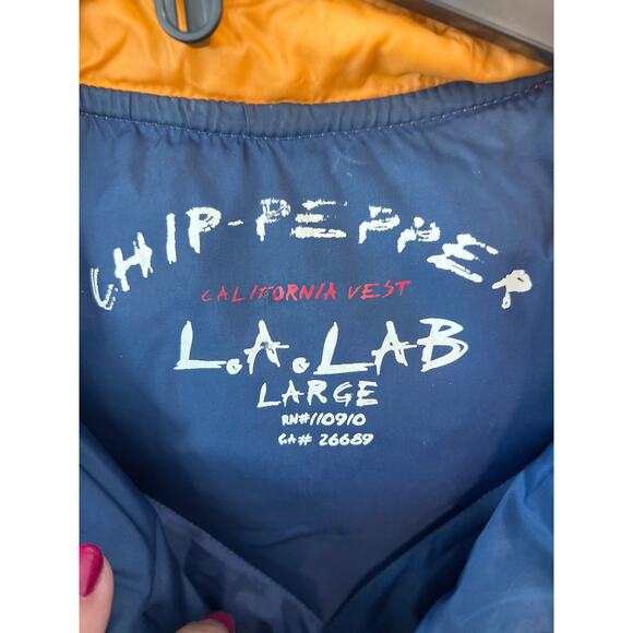 Vintage Chip & Pepper size large mens down vest - Picture 2 of 5